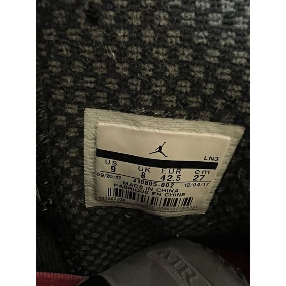 Jordan 10 Retro Shadow Men's Size 9 [310805-002] - Picture 8 of 9